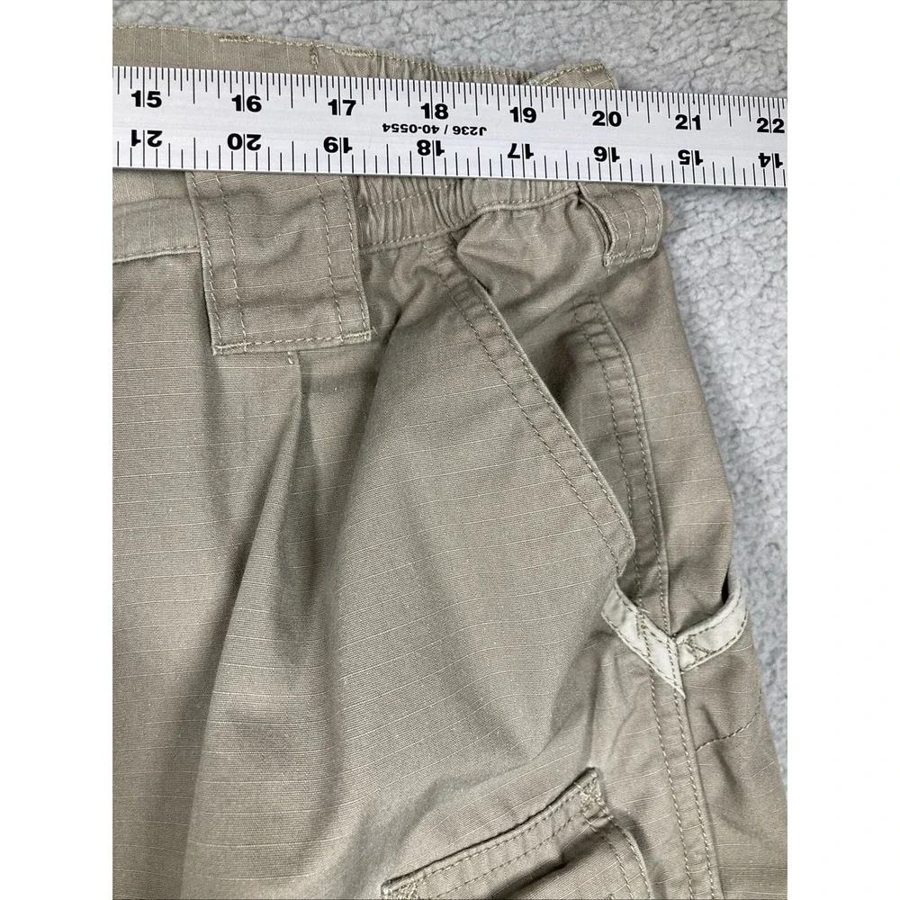 511 Tactical Pants Mens 44x30 (41x29) Beige Cargo Ripstop Paratrooper Gorpcore